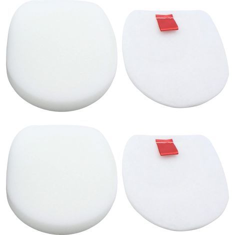 Set mit 4 Filtern, kompatibel mit dem Shark IC300 Staubsauger, kompatibel mit Shark IZ251UK, IC300, IZ201UK, IZ202SM, IZ201ME und IZD260CN (1/5)