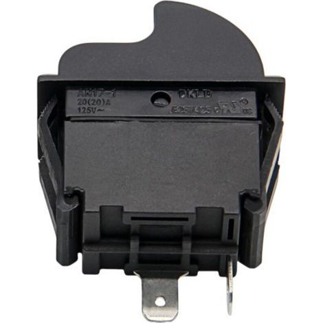 AN17-1 Interruptor de gatillo de 2 pines, interruptor autoblocante de alta corriente, 20 A, 250 V, 4000 W, repuestos para herramientas eléctricas industriales. (1/2)