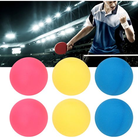 6 Balles de Ping Pong 3 Étoiles ABS pour Matchs et Entraînement de Tennis de Table (1/5)