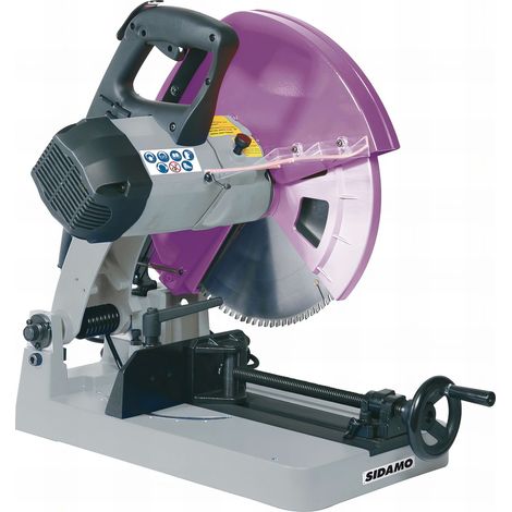 Sidamo – Tronçonneuse à métaux 2,2 kW – Lame carbure 355mm – Coupe rapide sans bavures – Pour métaux ferreux sur chantier (1/2)