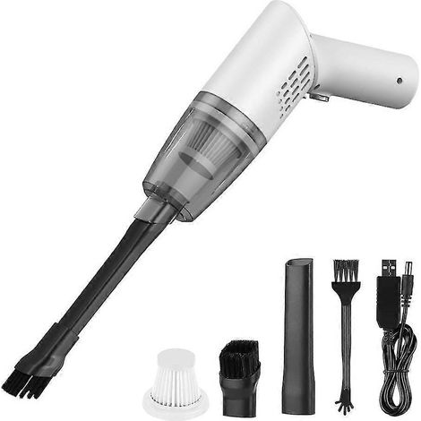 Aspirateur sans fil portatif, aspiration puissante, chargement USB (1/5)