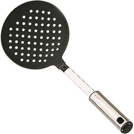 Ecumoire Nylon Supreme - Ibili - Longueur 35 cm - Nylon de Qualité Supérieure - Manche Inox