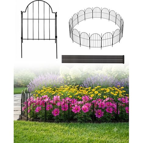 Clôture Jardin Exterieur 43cm(H)×30cm(L) Clôtures Décoratives (1/5)