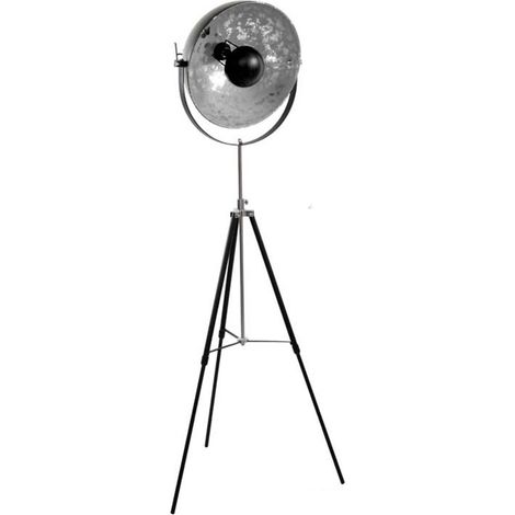 Lampada da terra regista industrial argento cm 160h (1/4)
