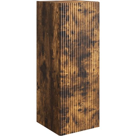 Armario de pared Roble Ahumado 33 x 34,5 x 90 cm vidaXL
