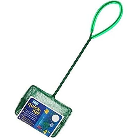 Filet pour poissons d'aquarium - Durable, robuste et sûr - La couleur peut varier (vert)