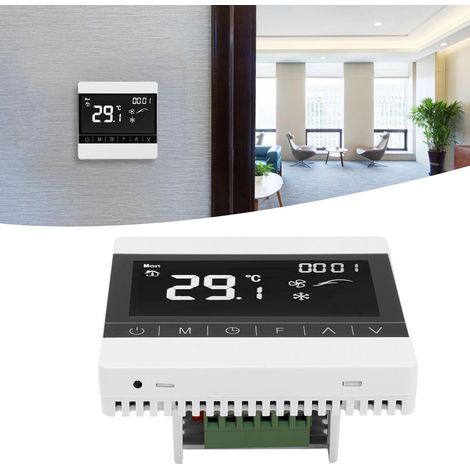 Thermostat Intelligent Programmable pour Chauffage au Sol AC220V - Régulateur de Température (1/5)