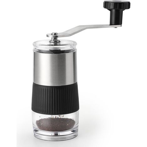 Molinillo de café manual – Molinillo de café – Ajustable – Portátil – Para acampar y viajar (1/5)