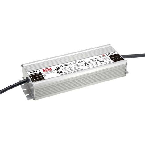 MW Mean Well HLG-320H-12AB Driver de LED à tension constante 264 W 11 - 22 A 10.8 - 13.5 V/DC dimmable, fonction dimmeu (1/4)