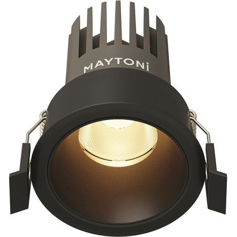 Maytoni Dip Applique murale encastrée LED Dip noire 3000K