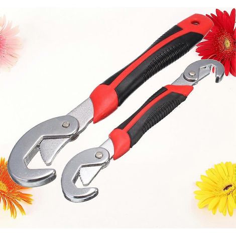 Lot de 2 clés universelles multifonctions réglables, clé universelle durable (1/5)