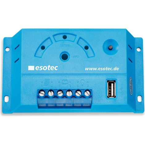 Régulateur de charge 12V - 10A avec sortie USB (1/5)