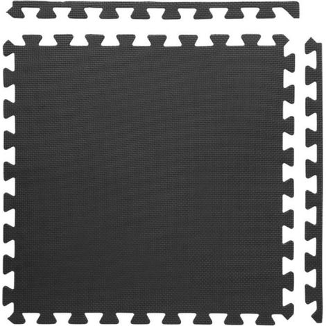 Tapis De Protection En Puzzle - EVA 10 Mm - Pour Equipement Fitness - 4 Elements (1/3)