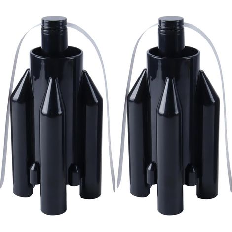 Lot de 2 ventilateurs anti-mouches pour tables, pour les repas en plein air, les restaurants, les tables et les terrasses (1/4)