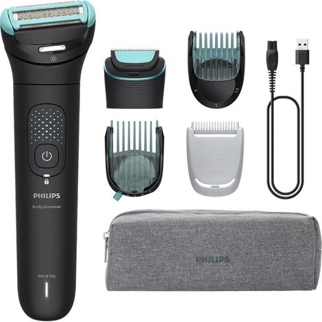Philips 7000 series Body Groomer BG7470/15 Testina flessibile 2D, doppia rifinitura/rasatura