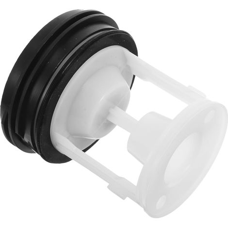 Bouchon De Vidange Et Filtre Pour Lave-linge Maille Intégrée, Couvercle Étanche En Plastique, Compatible Machine à Laver Et Lave-vaisselle, Installation Rapide En Buanderie