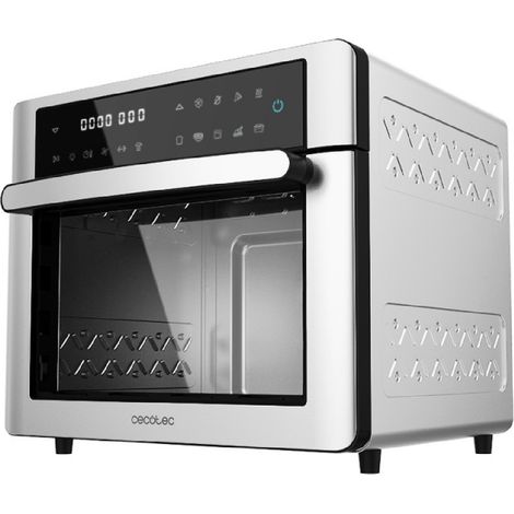 Friggitrice ad aria Cecotec Bake&Fry 3000 Touch Steel con funzione forno.