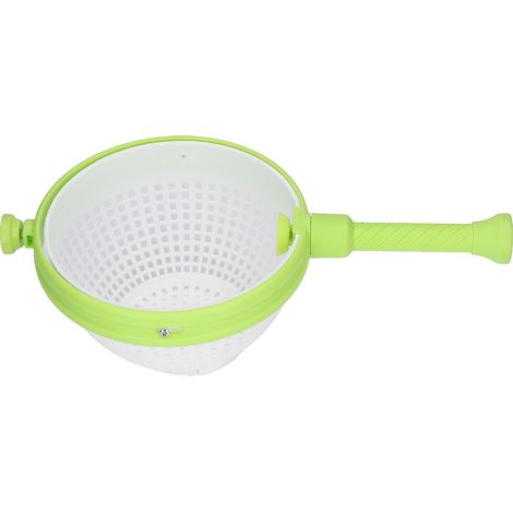 Centrifugeuse à Salade ABS Anti-Rayures, Égouttoir Tournant pour Laitue et Légumes, Accessoire de Cuisine