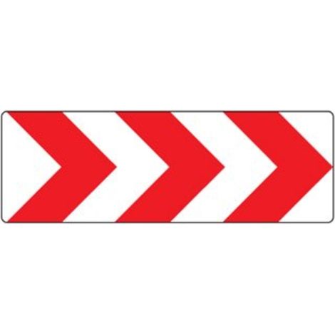 VERKEHRSSCHILD K8 SPARREN 1000X500MM T1 OHNE FUSS NADIA SIGNALISATION - PREC1000500GALK8