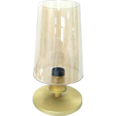 Steinhauer - tischlampe - Ancilla - messing - glas metall - (1/4)