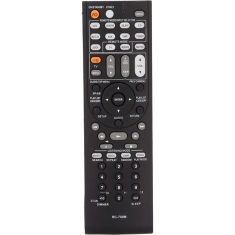 Télécommande de remplacement pour récepteurs AV Onkyo TX SR506, boutons sensibles, alimentée par batterie (1/5)