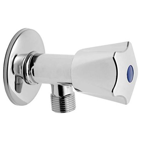 Válvula de ángulo ferro z230 1/2 x 3/4 metal montada en pared