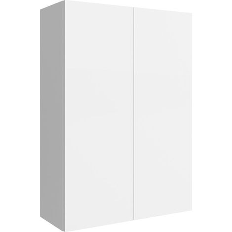 Schrankmodul INFINITY 2 Türen WHITE GLOSS 600 x 840 mm (1/3)