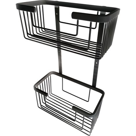 LLAVISAN L139574 Portagel Ducha Rectangular Doble Gun Metal - ref: L139574 (1/3)