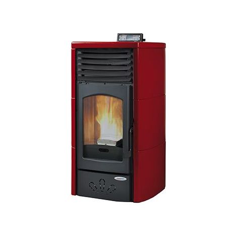 Stufa a Pellet ad aria canalizzata 11 kw Laminox Mariachiara  Bordeaux (1/3)