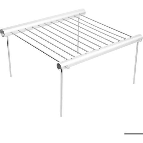 Gril de Camping Portable, Gril Pliant Facile à Nettoyer, pour la randonnée en Plein air avec Barbecue de Camping. (1/4)