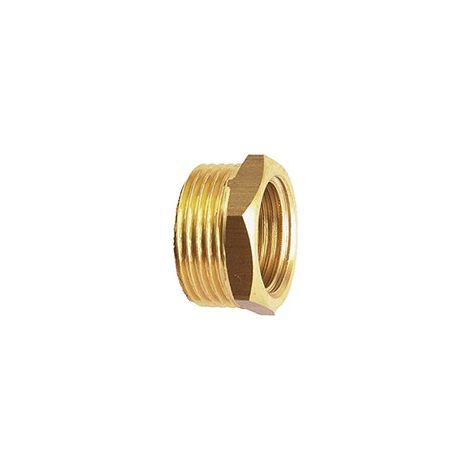 Dumont - Bague de réduction 6 pans mâle femelle 241 laiton 1" 3/8 - D065033 (1/2)