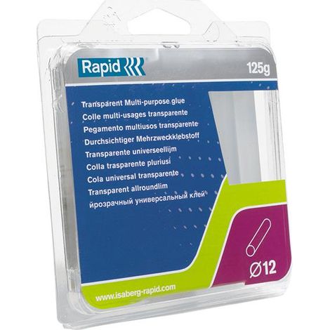 RAPID Transparent Glue Sticks 12mm x 94mm