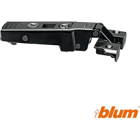 Bisagra Recta 95º Clip Top Aluminio Onix Blum
