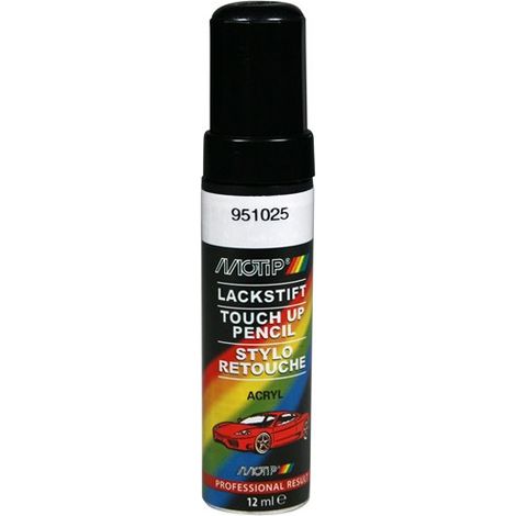 PINCEAU RETOUCHE KOMPAKT 951025 NOIR METALLISE 12ML MOTIP