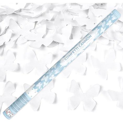 Tube à papillons blancs 80cm 1 pc. (1/3)