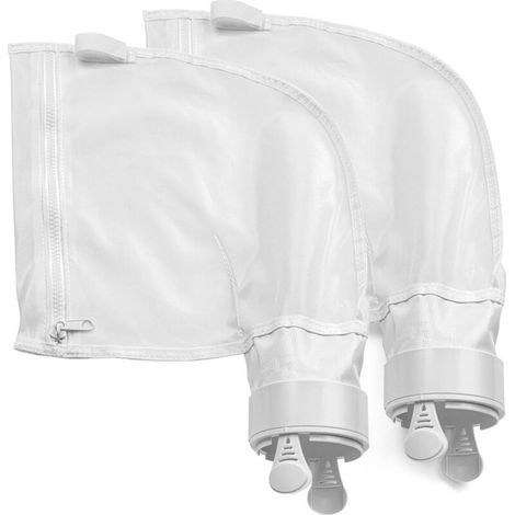Sacchetti filtro compatibili con i robot pulitori per piscine Polaris 280/480. Confezione da 2 sacchetti filtro in nylon rinforzato con chiusura a zip (K13) (1/5)