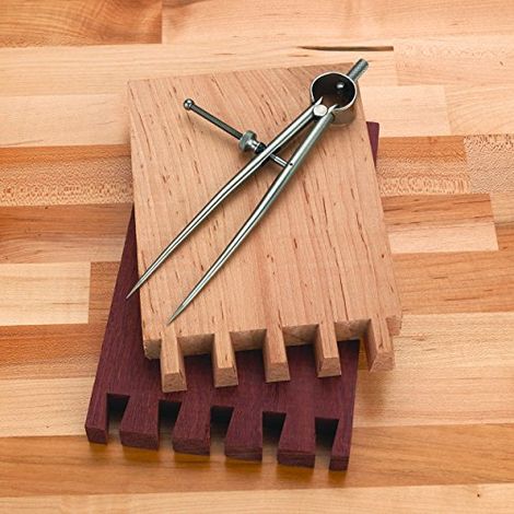 Starrett 277-6 - Divisore a molla per utensili, con gambe rotonde e dado solido (1/2)