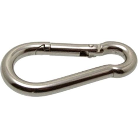 Mousqueton Qualité Inox Diam 6