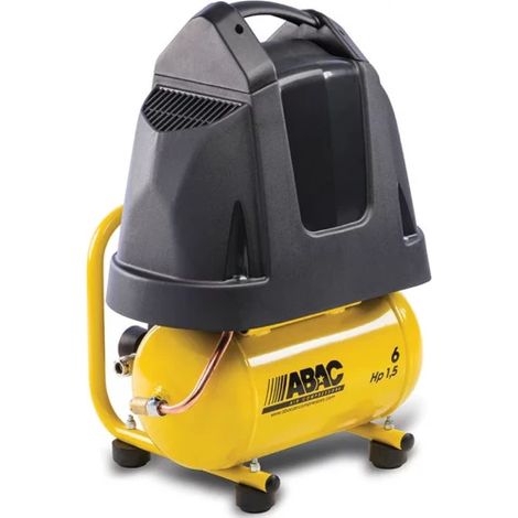 Compresseur d'air 6 litres 1,5 CV ABAC VENTO B15 BASELINE (1/3)