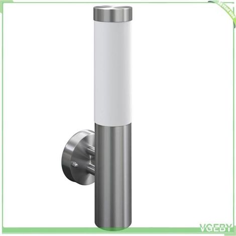 Applique murale - FAFEISY - 40370 - Inox et plastique - Étanche intérieur/extérieur - Douille E27 (1/5)