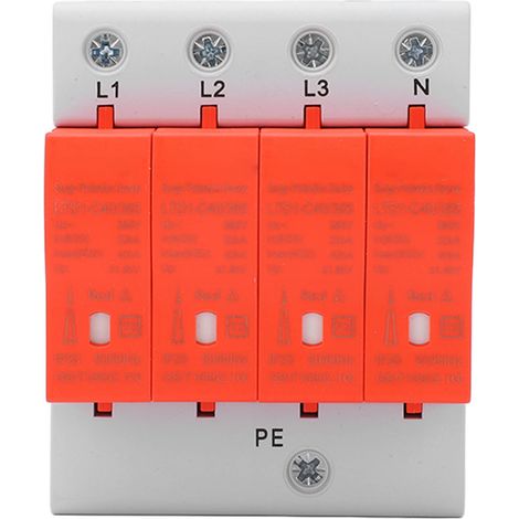Parafoudre 385V AC 20‑40KA 4P pour Protection Maison (1/5)