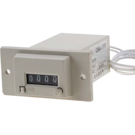 Compteur Électromagnétique 4 Chiffres - DC 24V Haute Précision - Pour Industrie Et Machine - 1 Pièce (1/5)