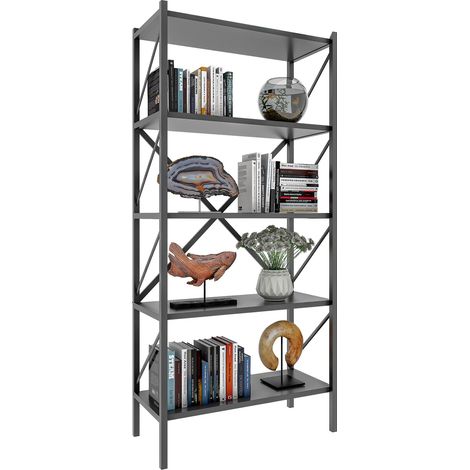 Metallo Stand Shelf Books Insasi 5x 160x66x34 - VCM