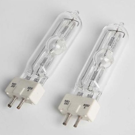 ampoule de rechange MSD-250 pour lampe de scène de studio Broadway, 250 W, 90 V (1/4)