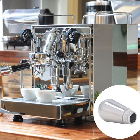 Boquilla de vapor para cafeteras fabricada en acero inoxidable 304, 4 orificios, giratoria 360°, accesorio compatible con Expobar Nuova PANDORRA. (1/5)