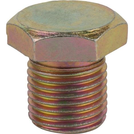 KS Tools Bouchon de vidange d'huile, hexagone extérieur 21mm, M16x1,5x16mm, paquet de 25 pièces 25 pièces