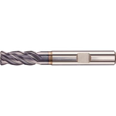 Fresa Sólido Carburo De Vhm Hpcsteel Fräserd6527L2000 / 15 + Z4 Carap Fortis