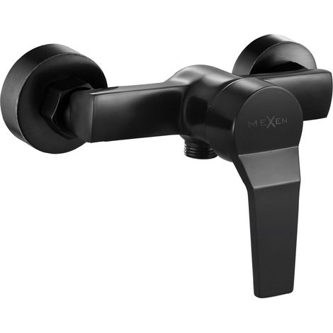 Mexen Caro grifo de ducha, negro - 746640-70 (1/2)