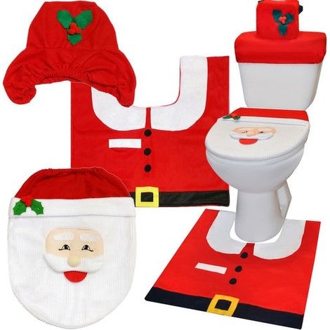 Tappeto da bagno - set natalizio ruhhy 22360