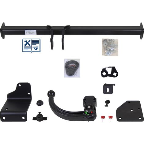Attelage rotule démontable Westfalia + faisceau Trail-Tec universel 7 broches - KIA SOUL II (1/2)